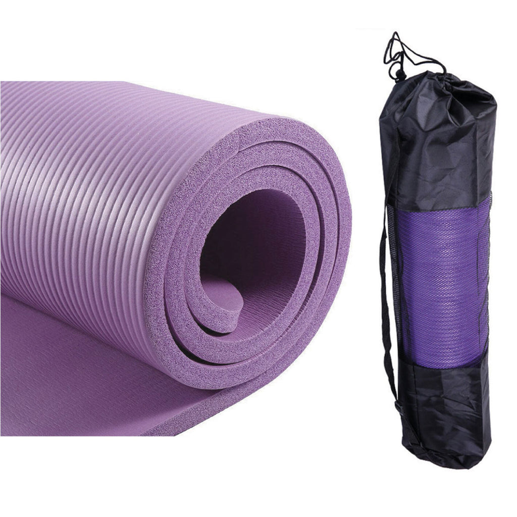 Mat de Yoga 1 cm Grosor + Estuche Cargador