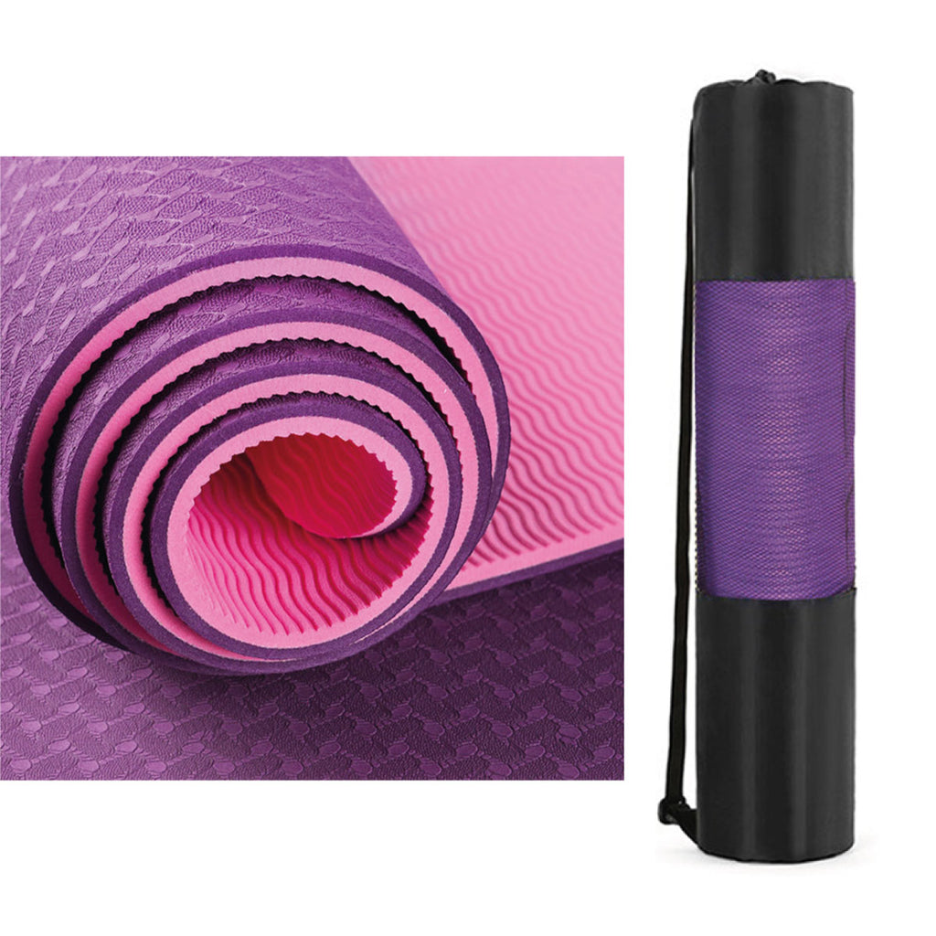 Mat de Yoga Bitono 6mm  + Estuche Cargador